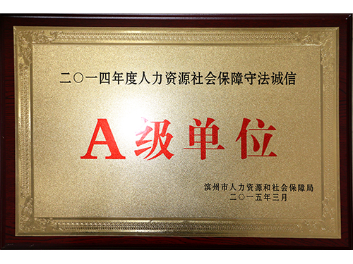 人力资本社会保证遵法诚信A级单元